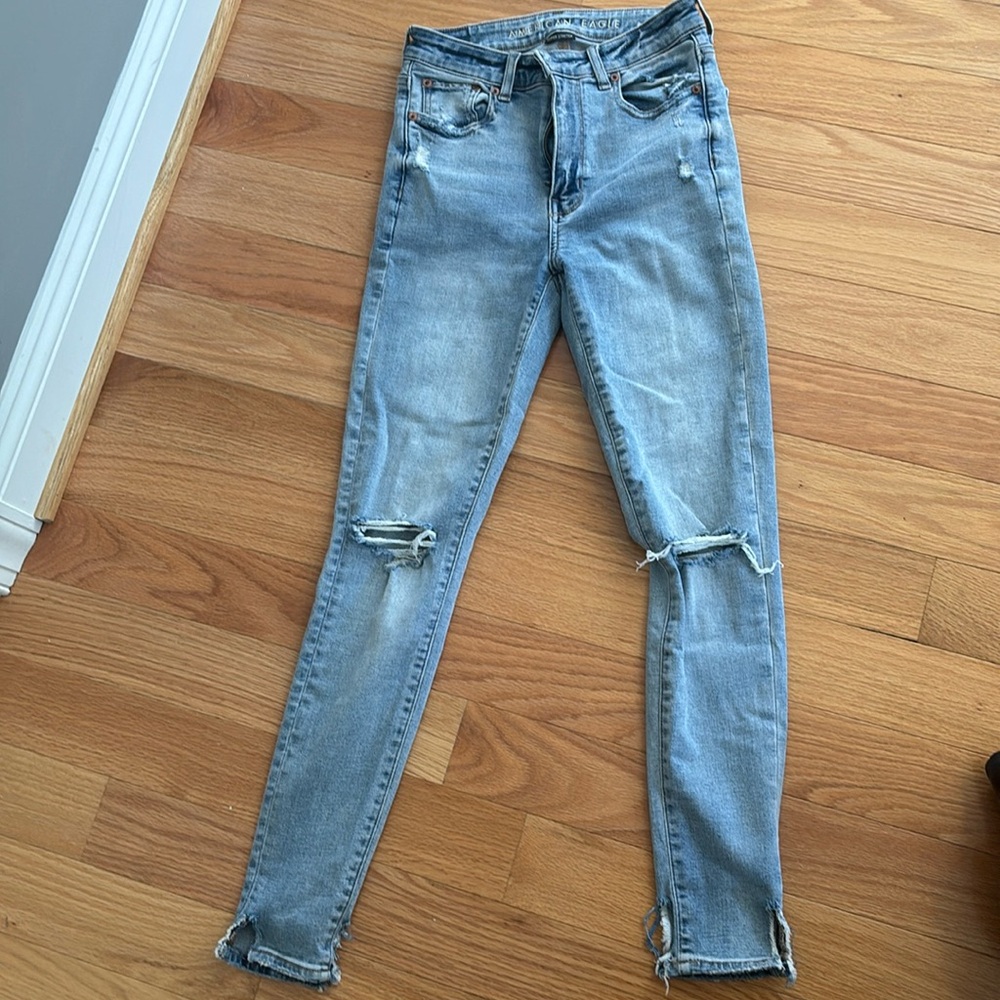 American Eagle size 2 super high rise jegging